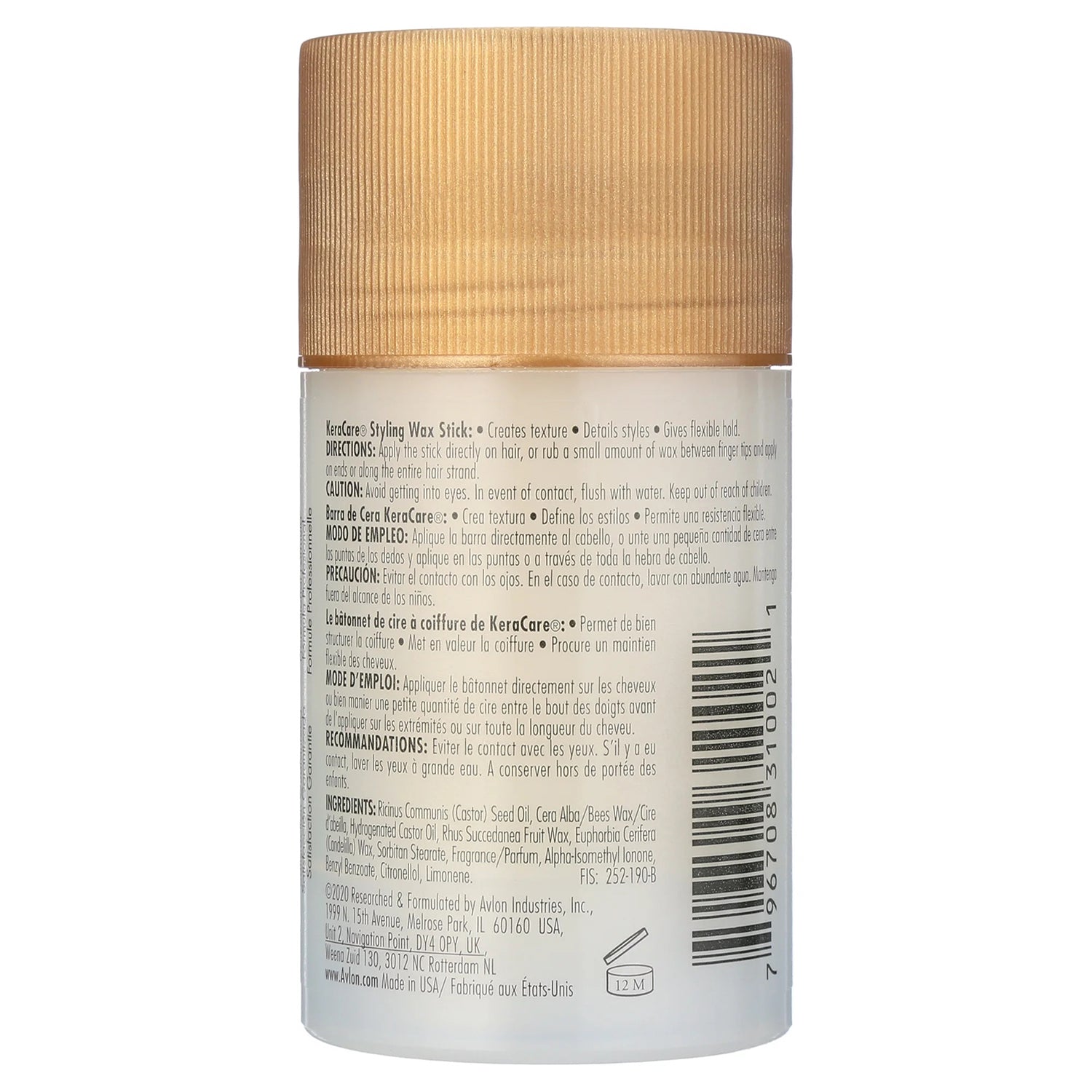 KeraCare Wax Stick 75g