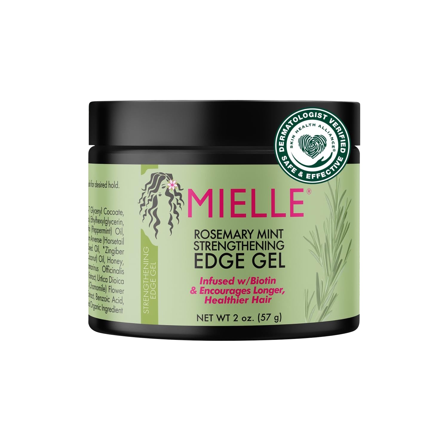 Mielle Rosemary Mint Strengthening Edge Gel 57g