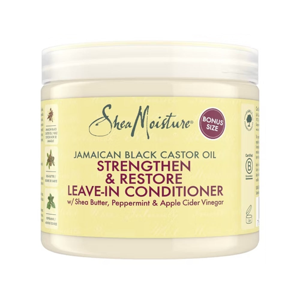 SheaMoisture Castor Oil Strengthen & Restore Leave-In Conditioner 431ml