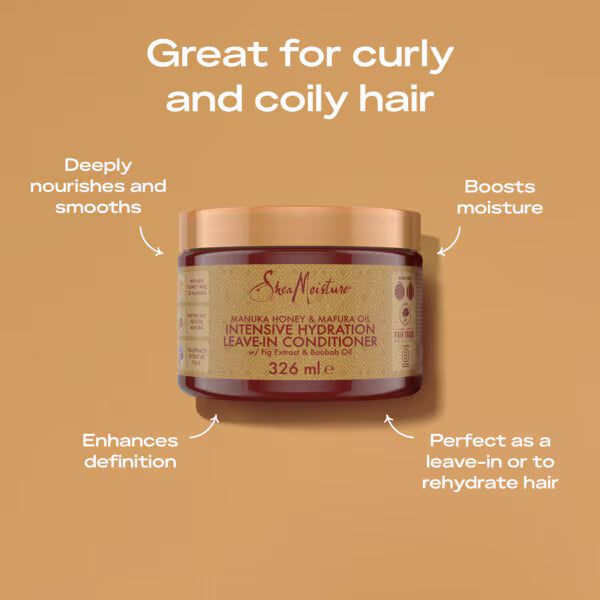 Shea Moisture Honey& Mafura Oil Leave In Conditioner 326ml