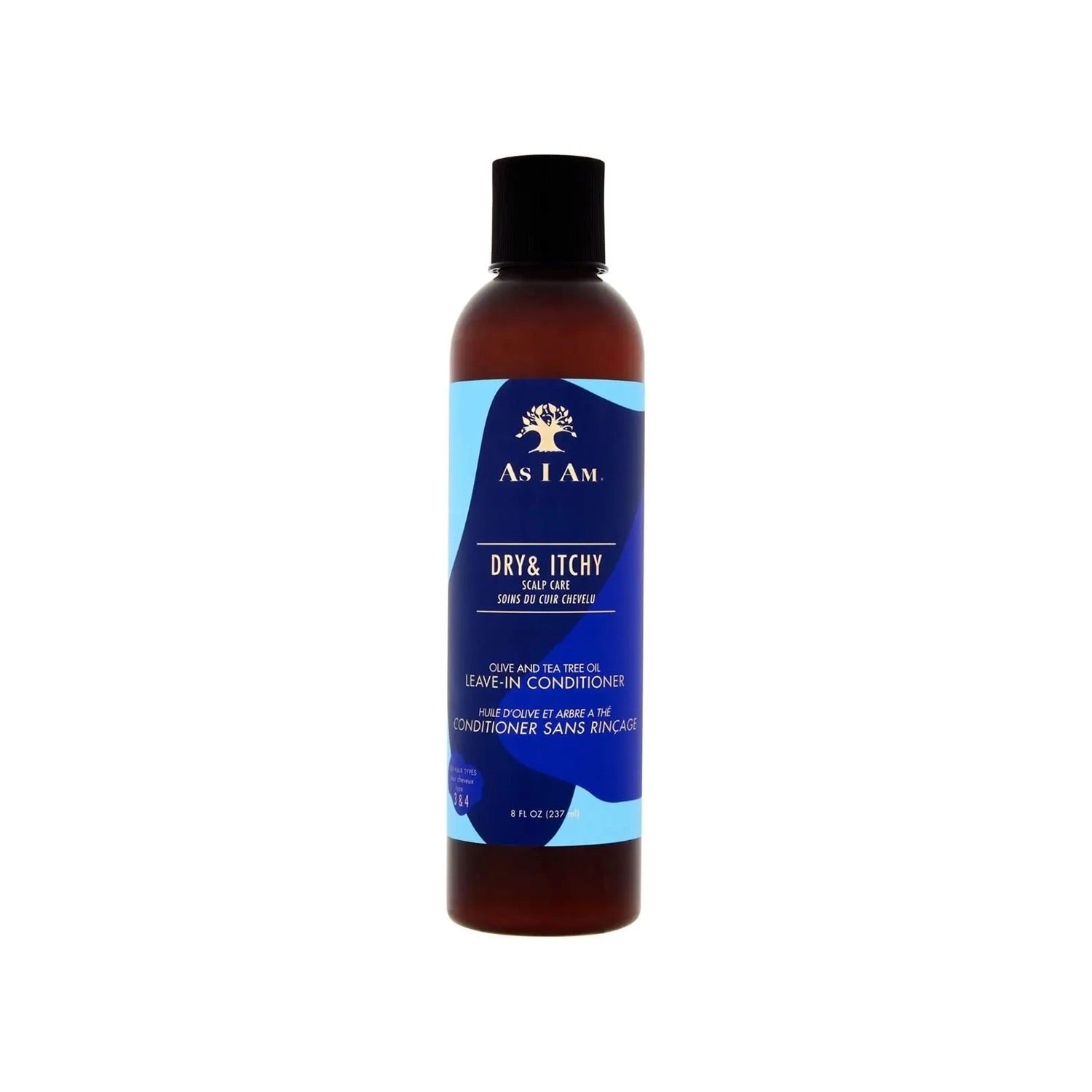 As I Am Dry and Itchy Scalp Care Olive and Tea Tree Oil Leave in Conditioner 237ml