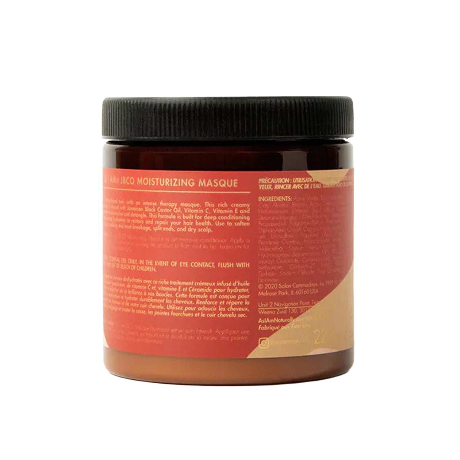 As I Am Jamaican Black Castor Oil Moisturizing Masque 227g