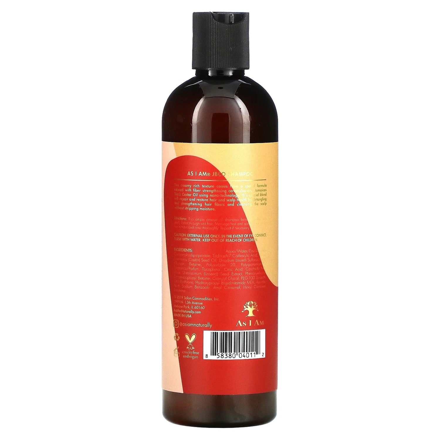 As I Am Jamaican Black Castor Oil Shampoo 355ml