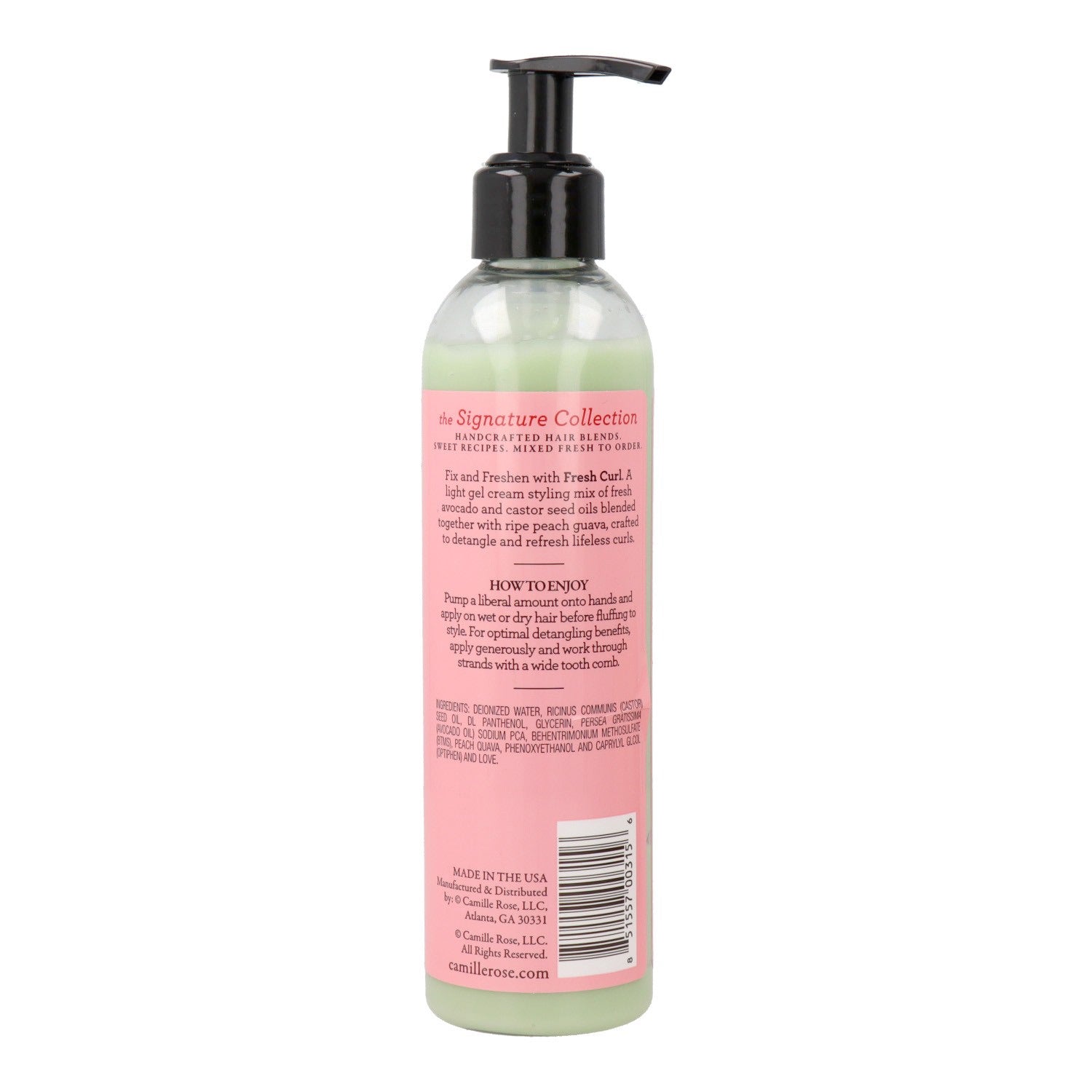 Camille Rose Fresh Curl Revitalise Smooth 240ml