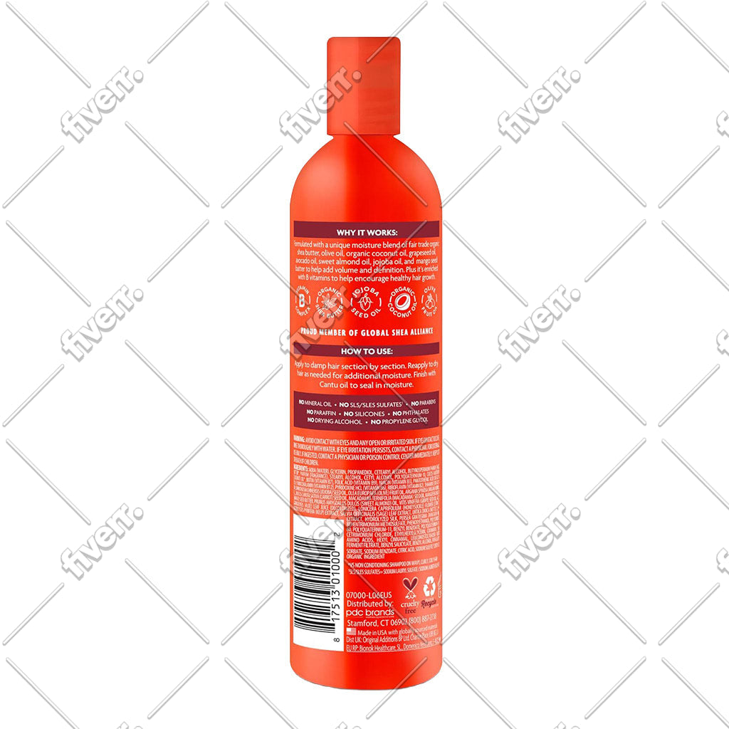 Cantu Shea Butter Natural Hair Moisturizing Curl Activator Cream 355ml