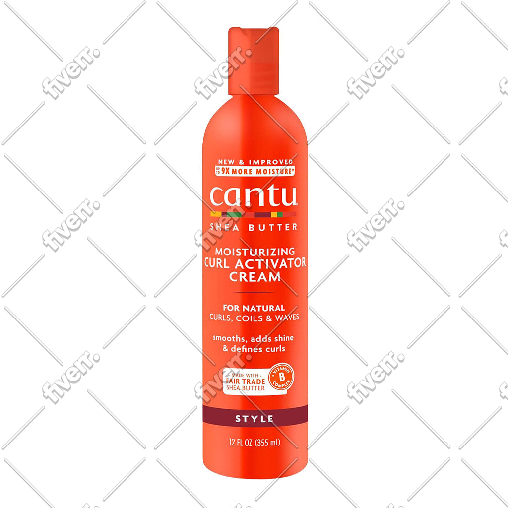 Cantu Shea Butter Natural Hair Moisturizing Curl Activator Cream 355ml
