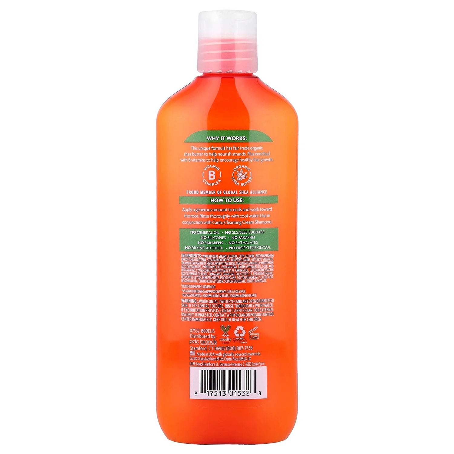 Cantu Shea Butter Natural Hair Sulfate-Free Hydrating Cream Conditioner 400ml