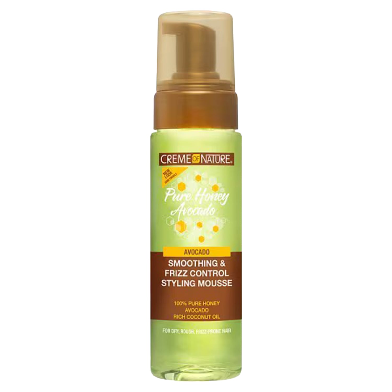 Creme of Nature Pure Honey Avocado Smoothing Styling Mousse 207ml