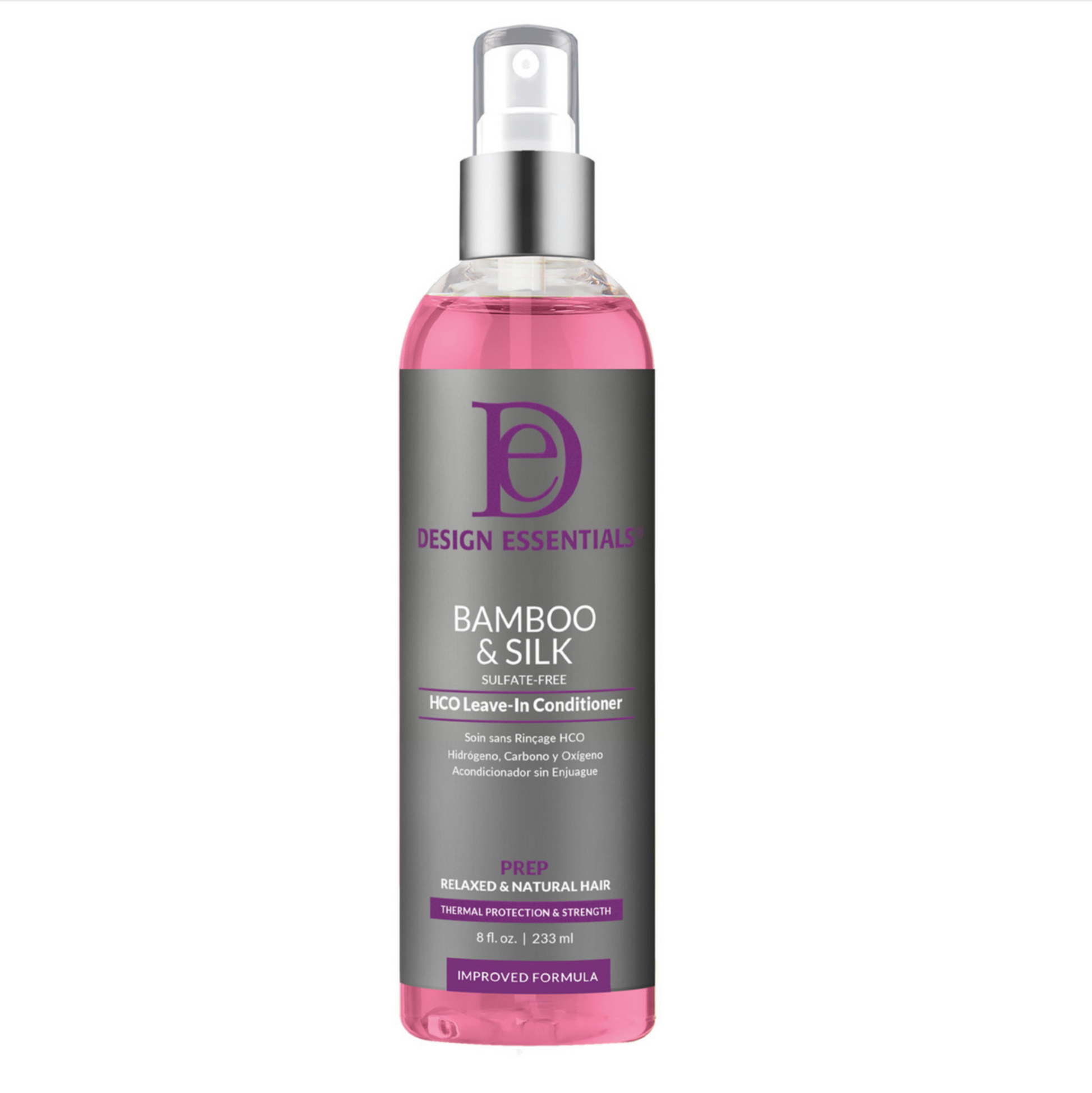 Design essentials bamboo & silk HCO leave-in conditioner 233ml