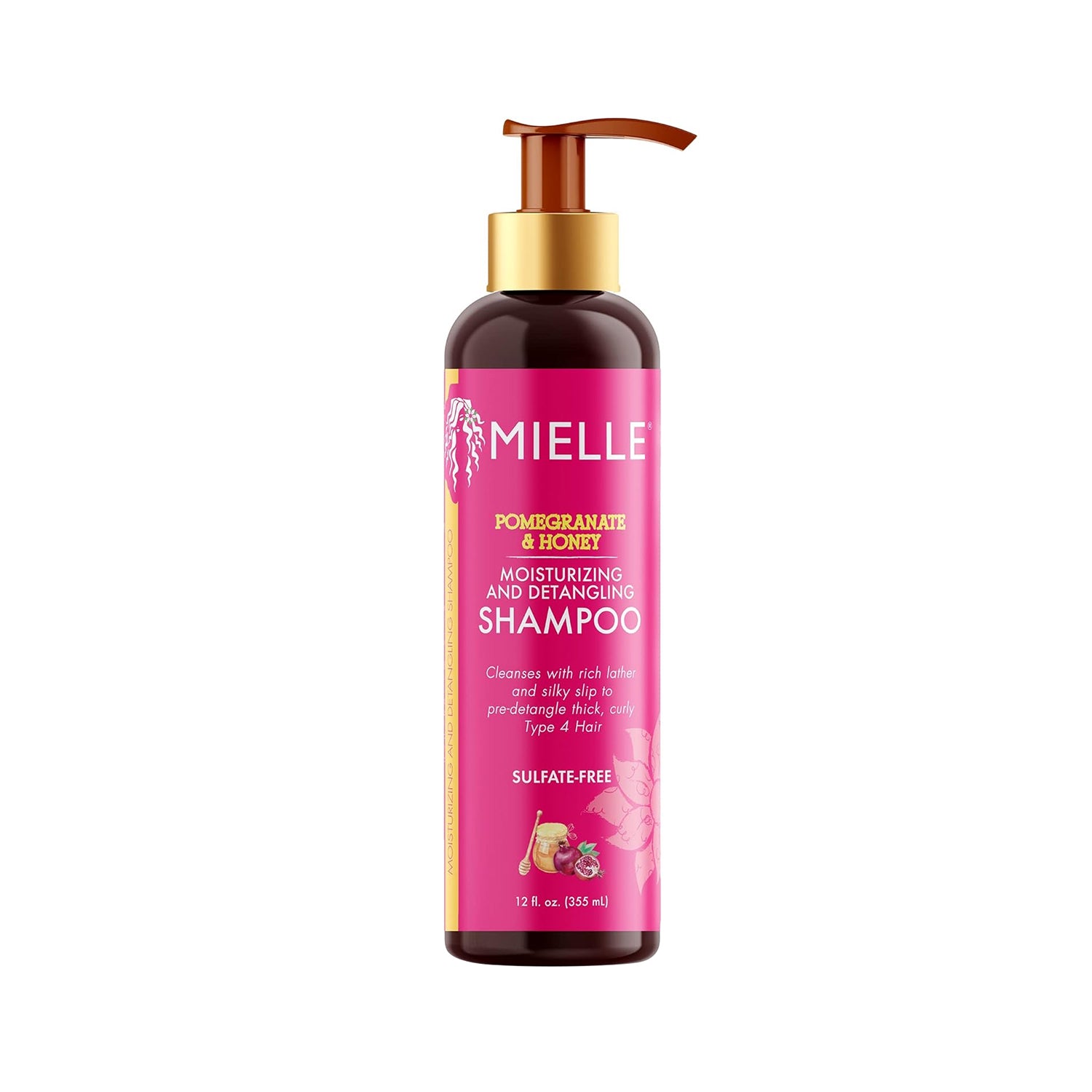 Mielle Pomegranate & Honey Moisturising & Detangling Shampoo 355ml