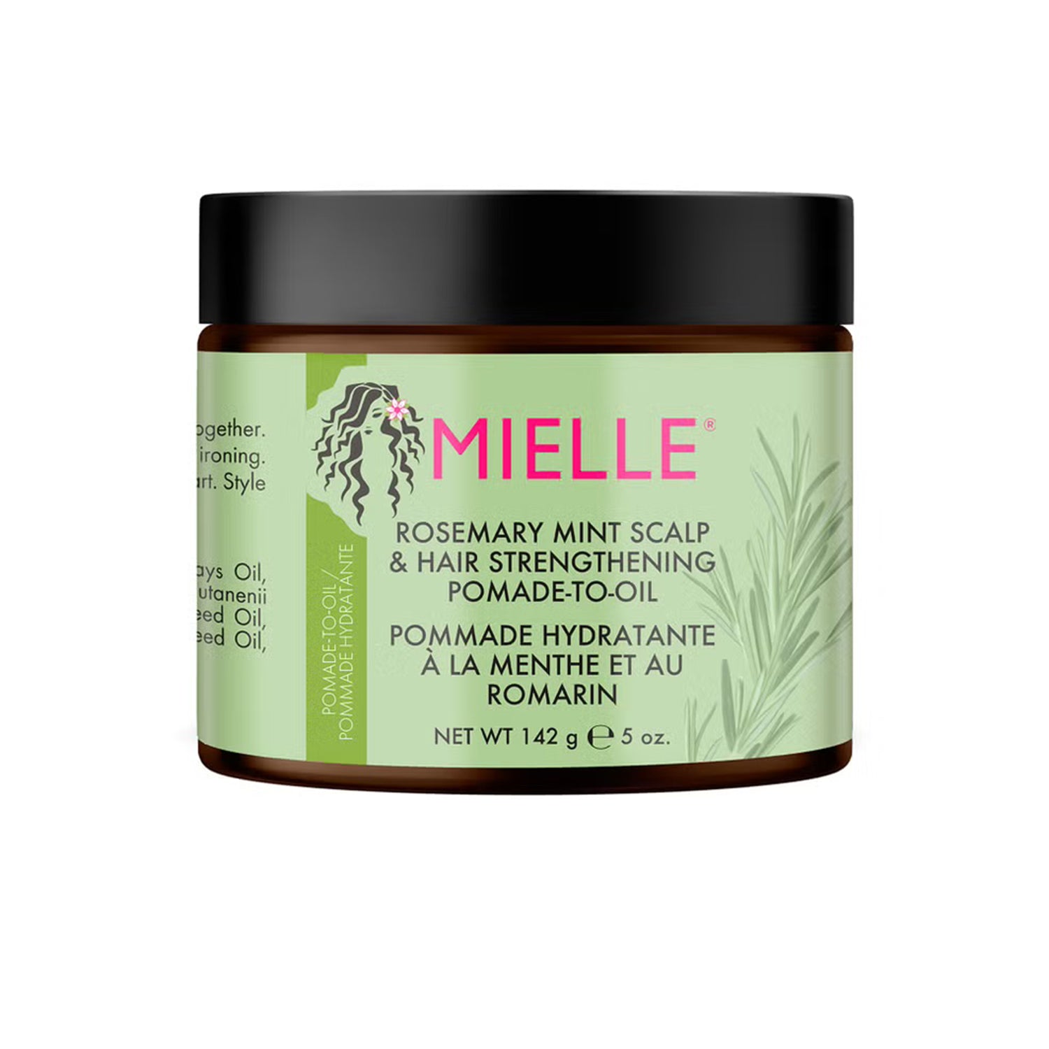 Mielle Rosemary Mint Scalp & Hair Strengthening Pomade-to-oil 124g