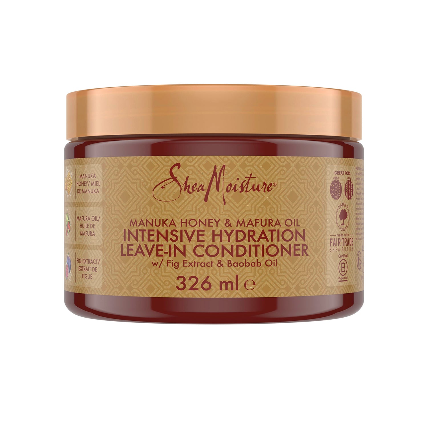 Shea Moisture Honey& Mafura Oil Leave In Conditioner 326ml