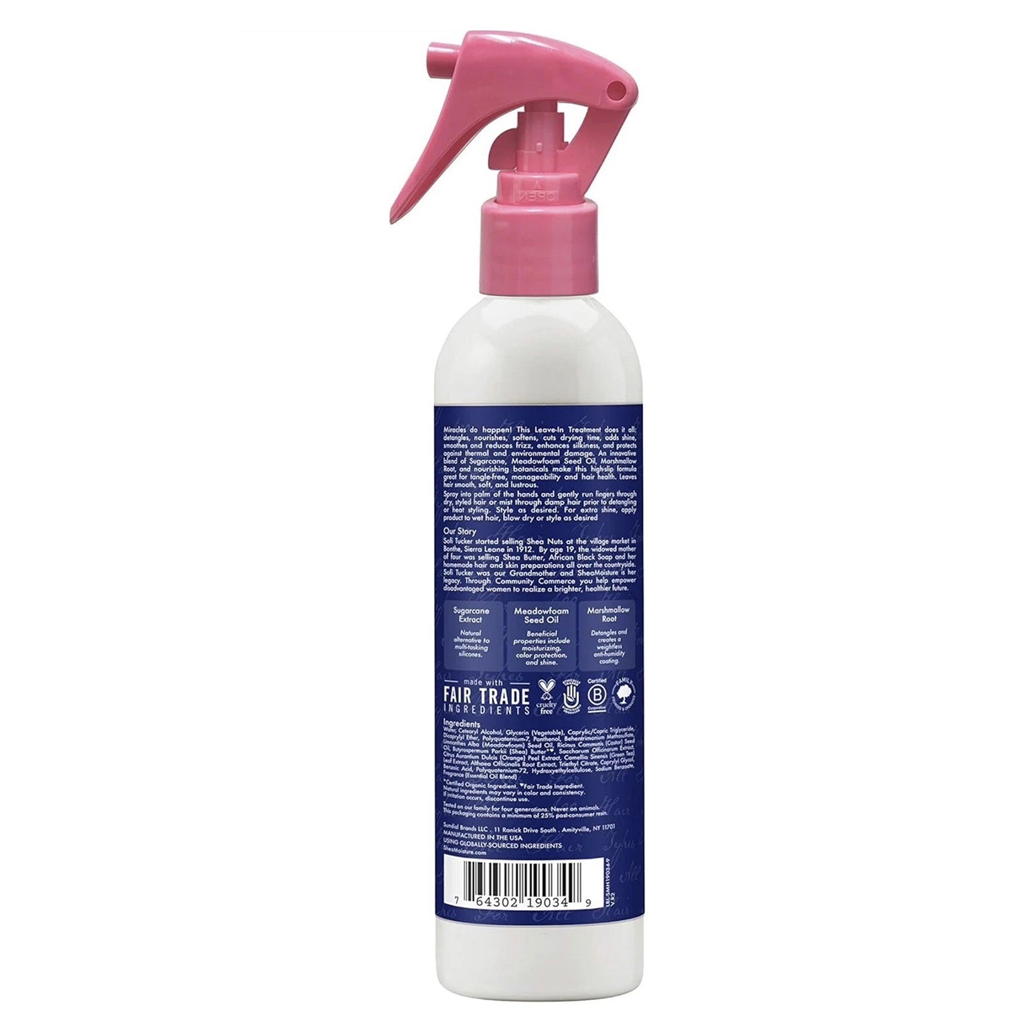 Shea Moisture Silicone Free Miracle Leave-In Treatment 237ml