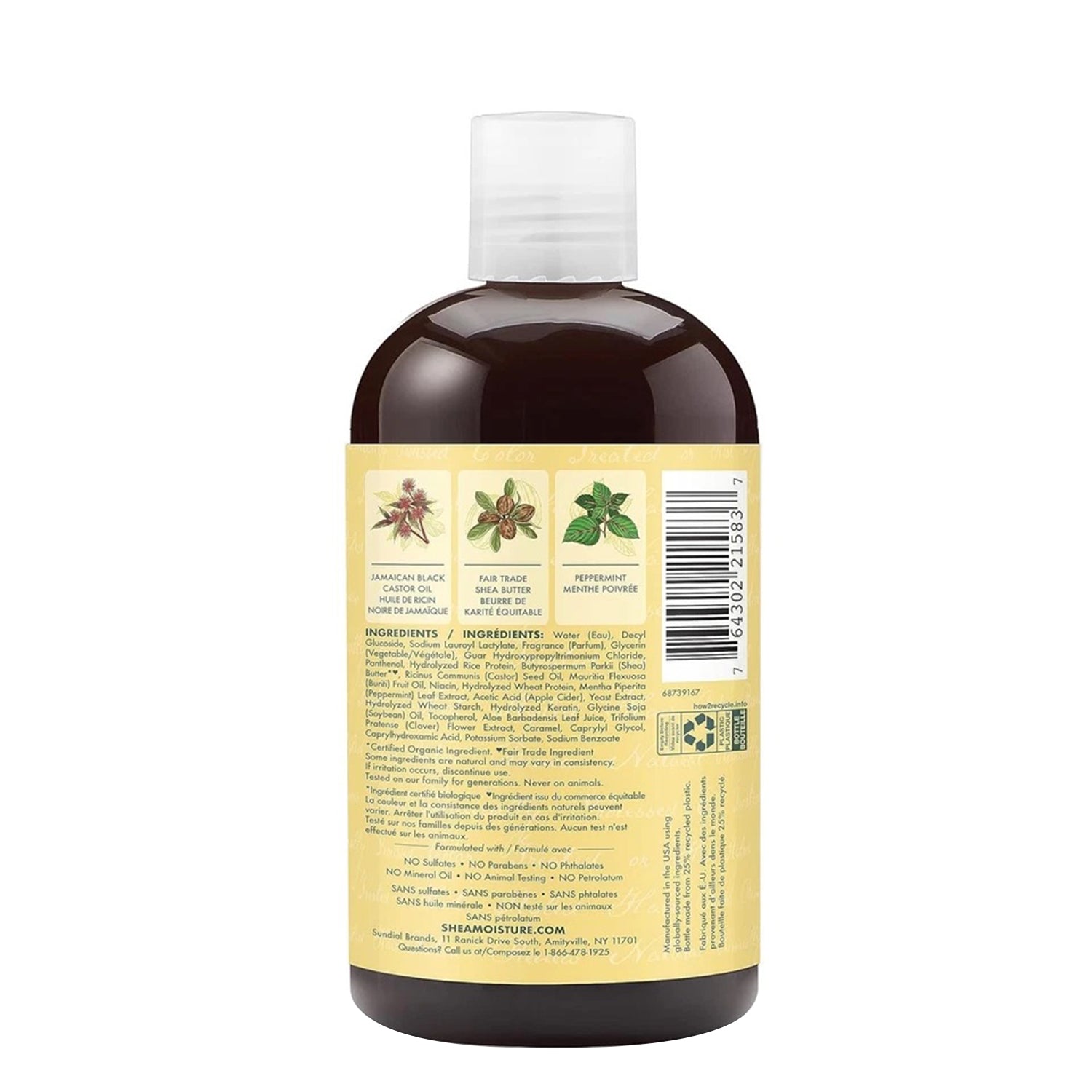 Shea moisture Black Castor Oil Strengthen & Restore Shampoo 384ml