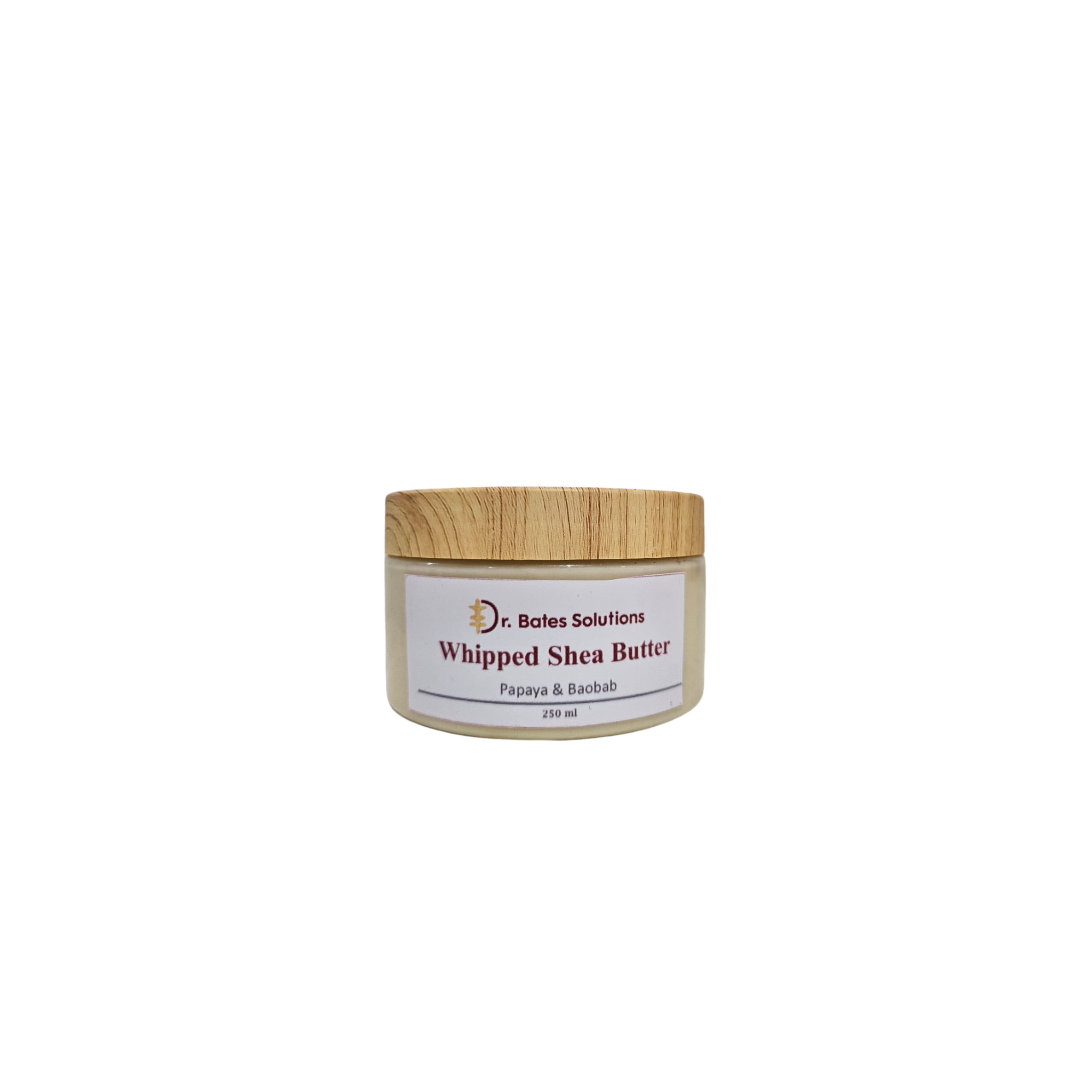 Dr. Bates Solutions Papaya & Baobab Whipped Shea Butter 250ml